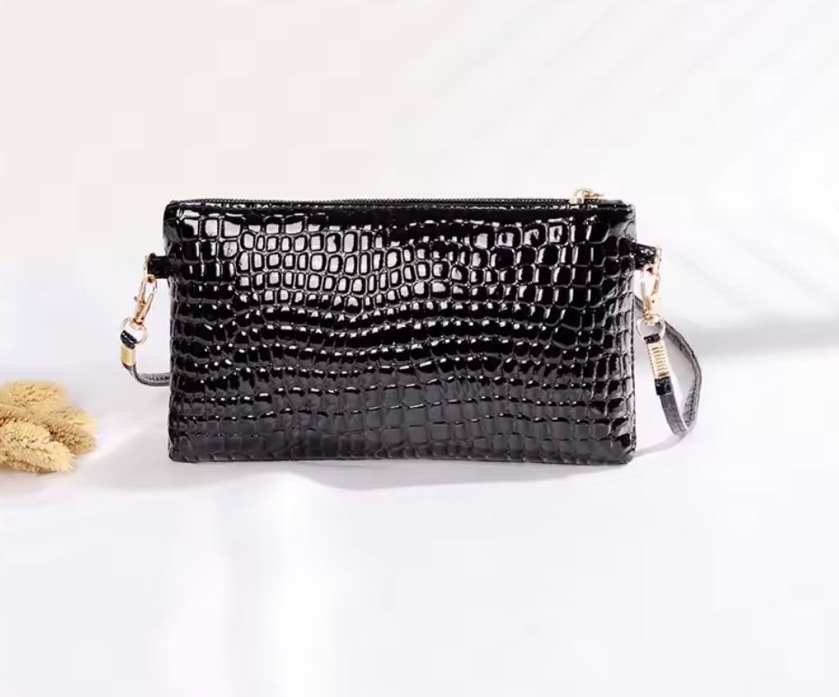 Mini sac à bandoulière en Pu pour femmes, sacoche de styliste de luxe motif Crocodile, porte-monnaie pour téléphone, sac à main pour filles, fourre-tout