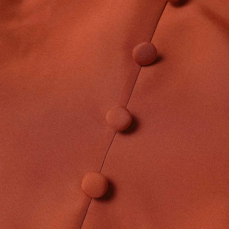 Robe Casual Élégante Femme Col V