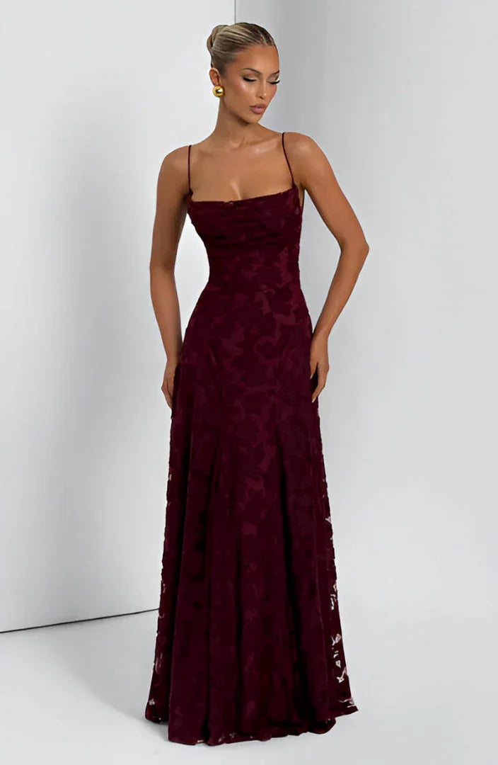 Robe Longue Femme Bretelles Fines Imprimé Floral | Fluide Légère Été Romantique | ROBEMODE