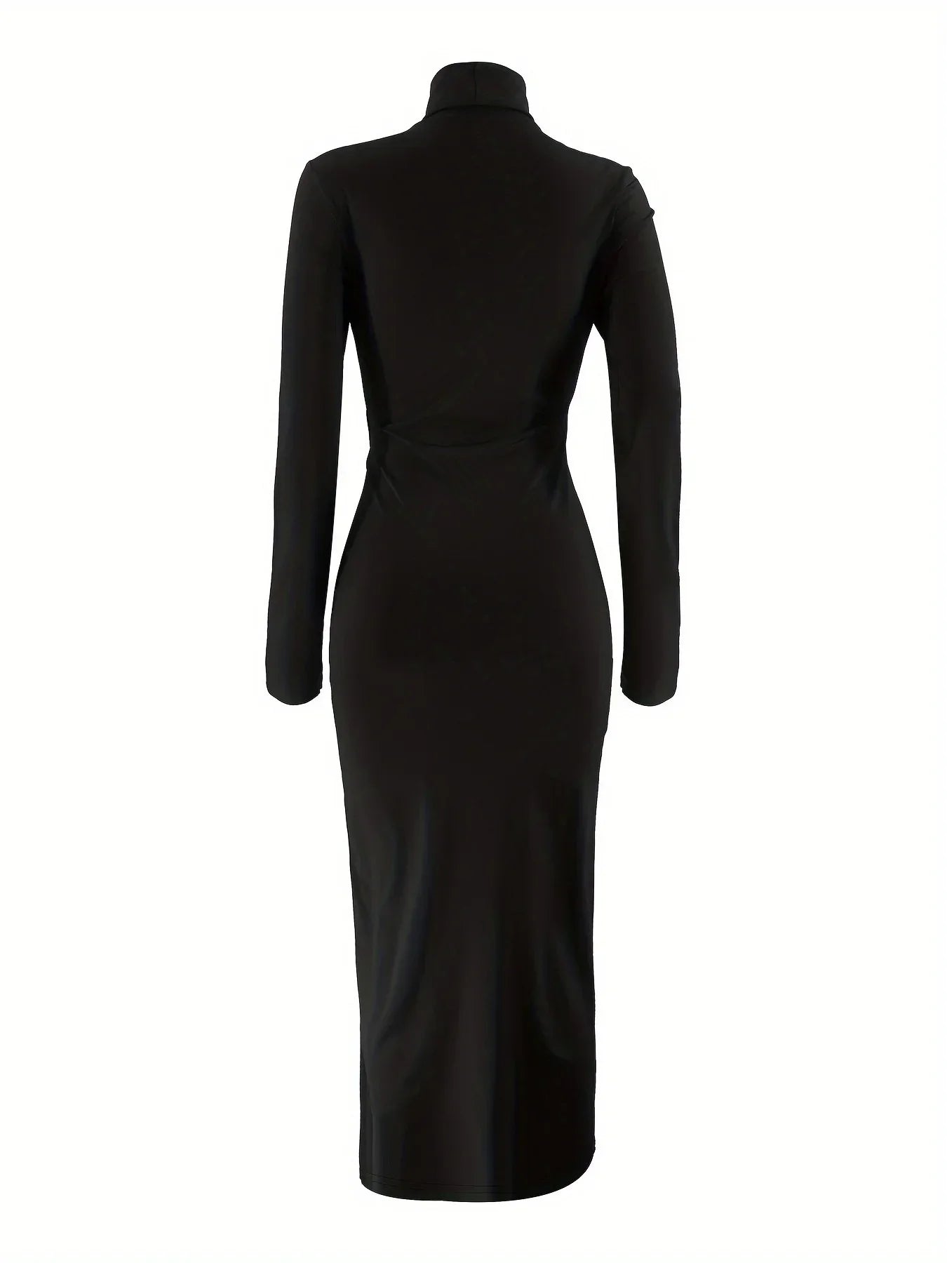 Robe longue femme col haut soirée et événement