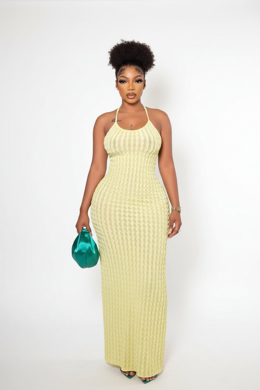 Robe longue moulante femme dos nu soirée strass | ROBEMODE