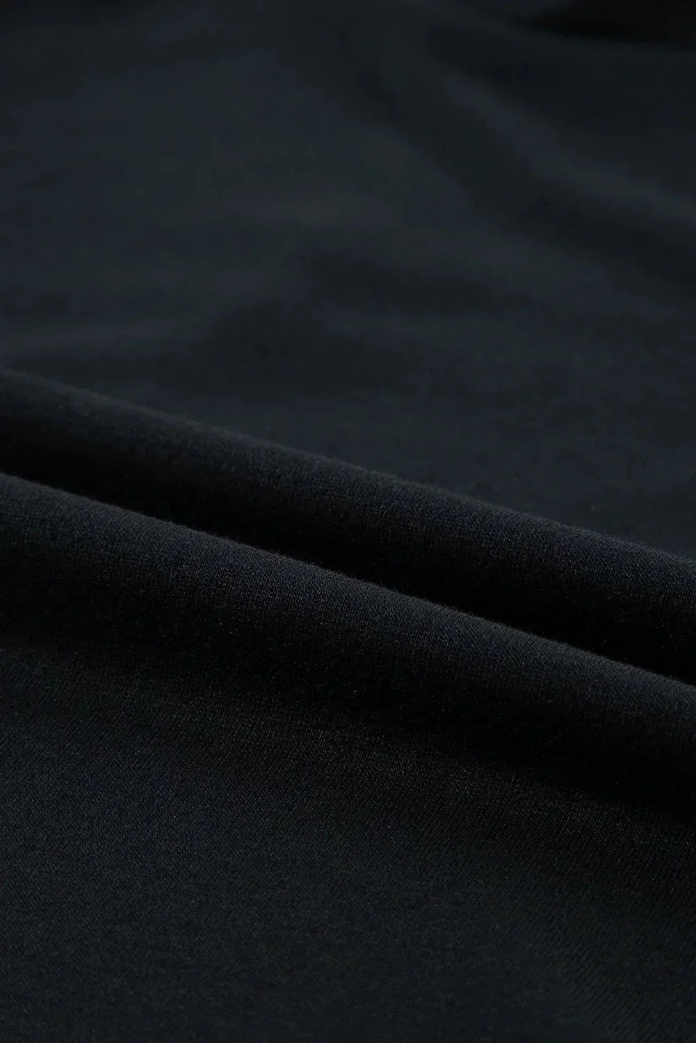 Robe courte noire à volants manches courtes femme | ROBEMODE