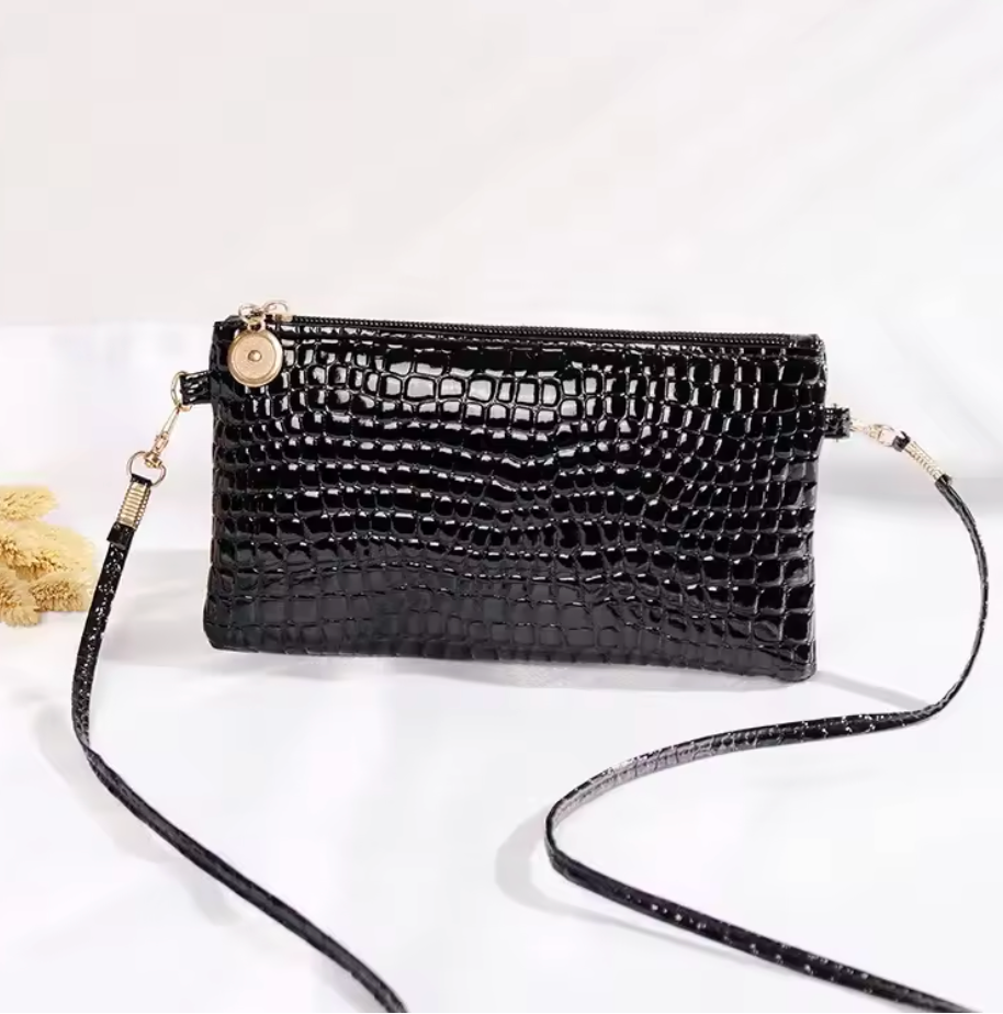 Mini sac à bandoulière en Pu pour femmes, sacoche de styliste de luxe motif Crocodile, porte-monnaie pour téléphone, sac à main pour filles, fourre-tout