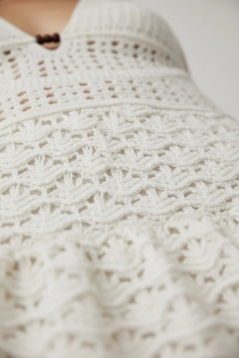 Robe de plage dos nu pour femme – Modèle court fluide à détails ajourés | ROBEMODE