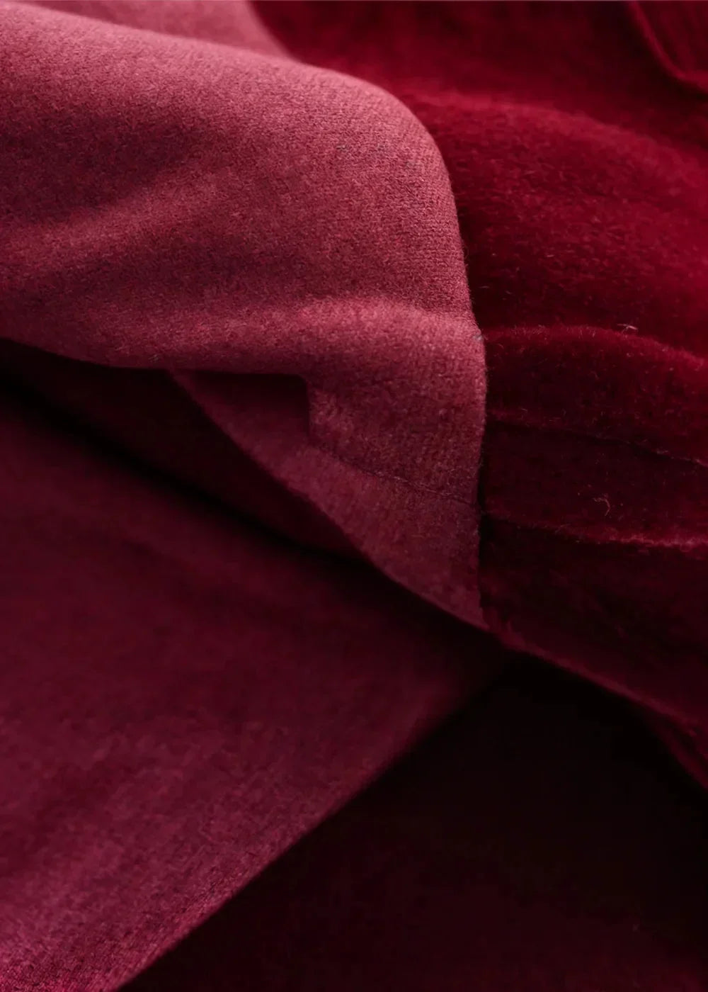 Robe Courte Patineuse Bordeaux Col V Velours Soirée | ROBEMODE