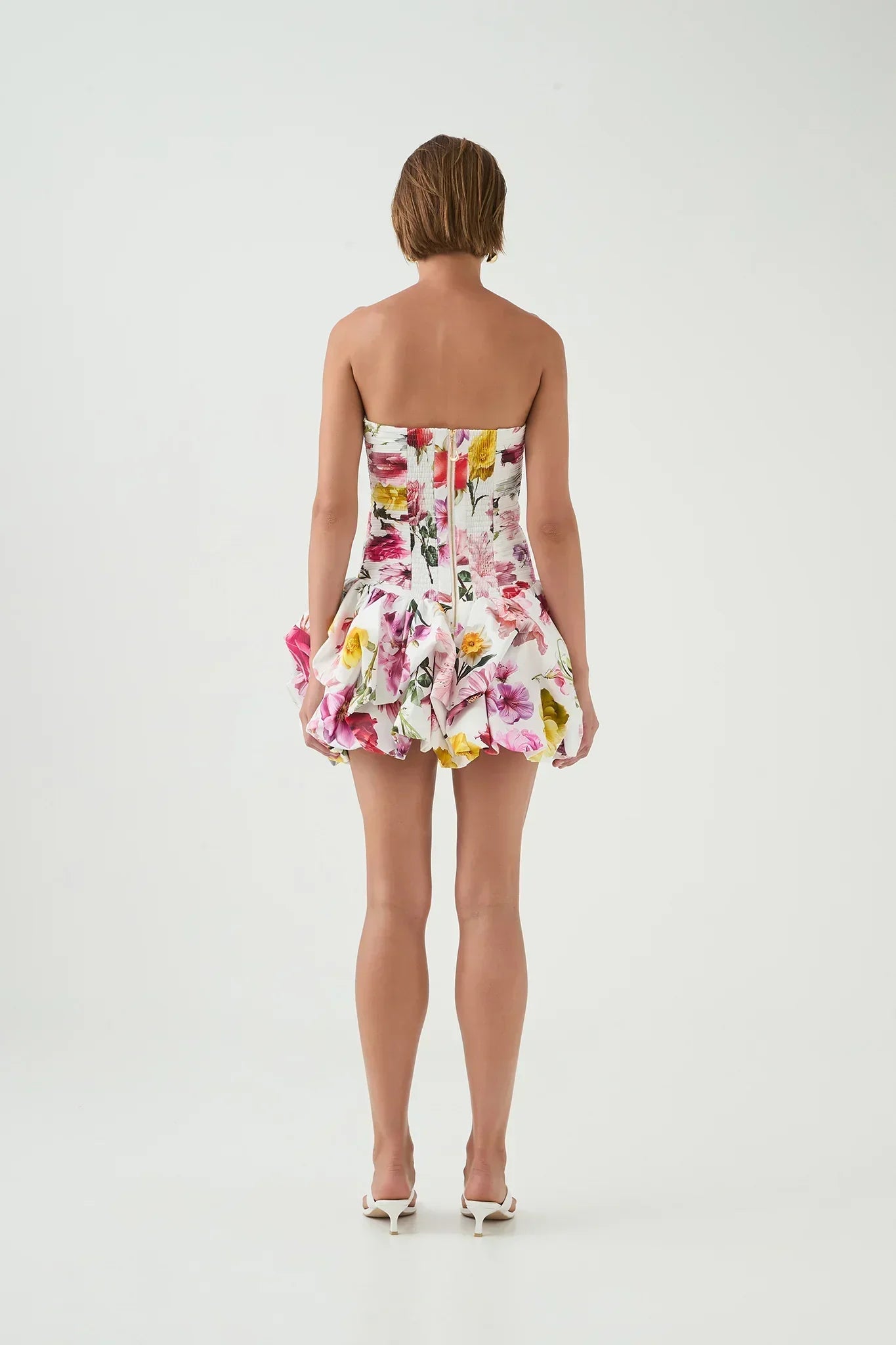 Robe Courte Soirée Ourlet Bulle 2 Coloris | ROBEMODE
