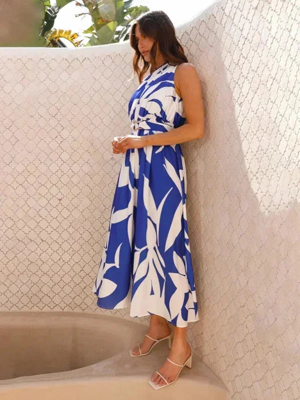 Robe longue femme une épaule avec ceinture | Coupe féminine + Style élégant + Facile à accessoiriser – ROBEMODE