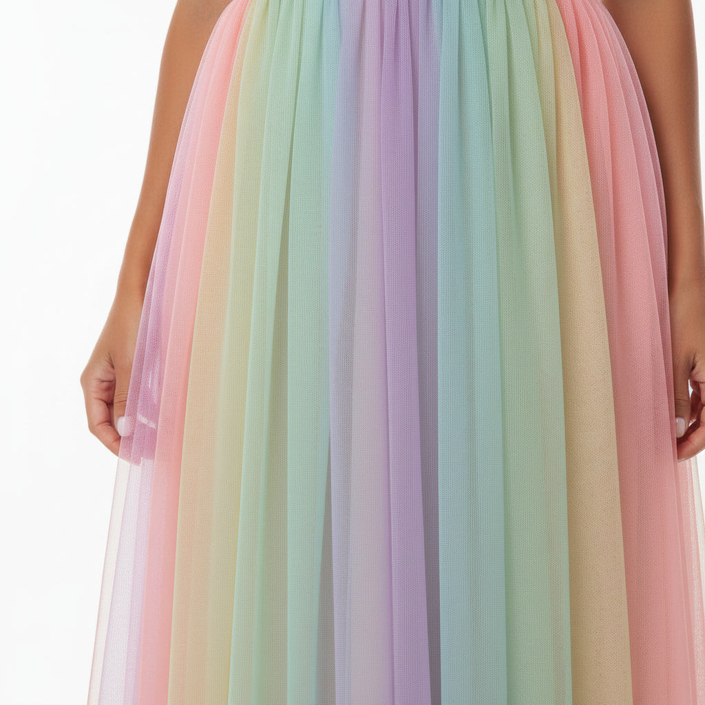 Robe longue femme multicolore dos nu été | Coupe féminine + Style élégant + Facile à accessoiriser – ROBEMODE