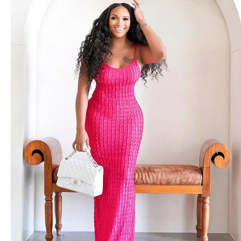 Robe longue moulante femme dos nu soirée strass