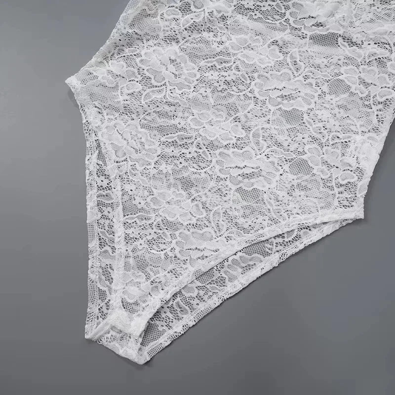 Robe longue femme épaules dénudées dentelle avec fente | Coupe féminine + Style élégant + Facile à accessoiriser – ROBEMODE