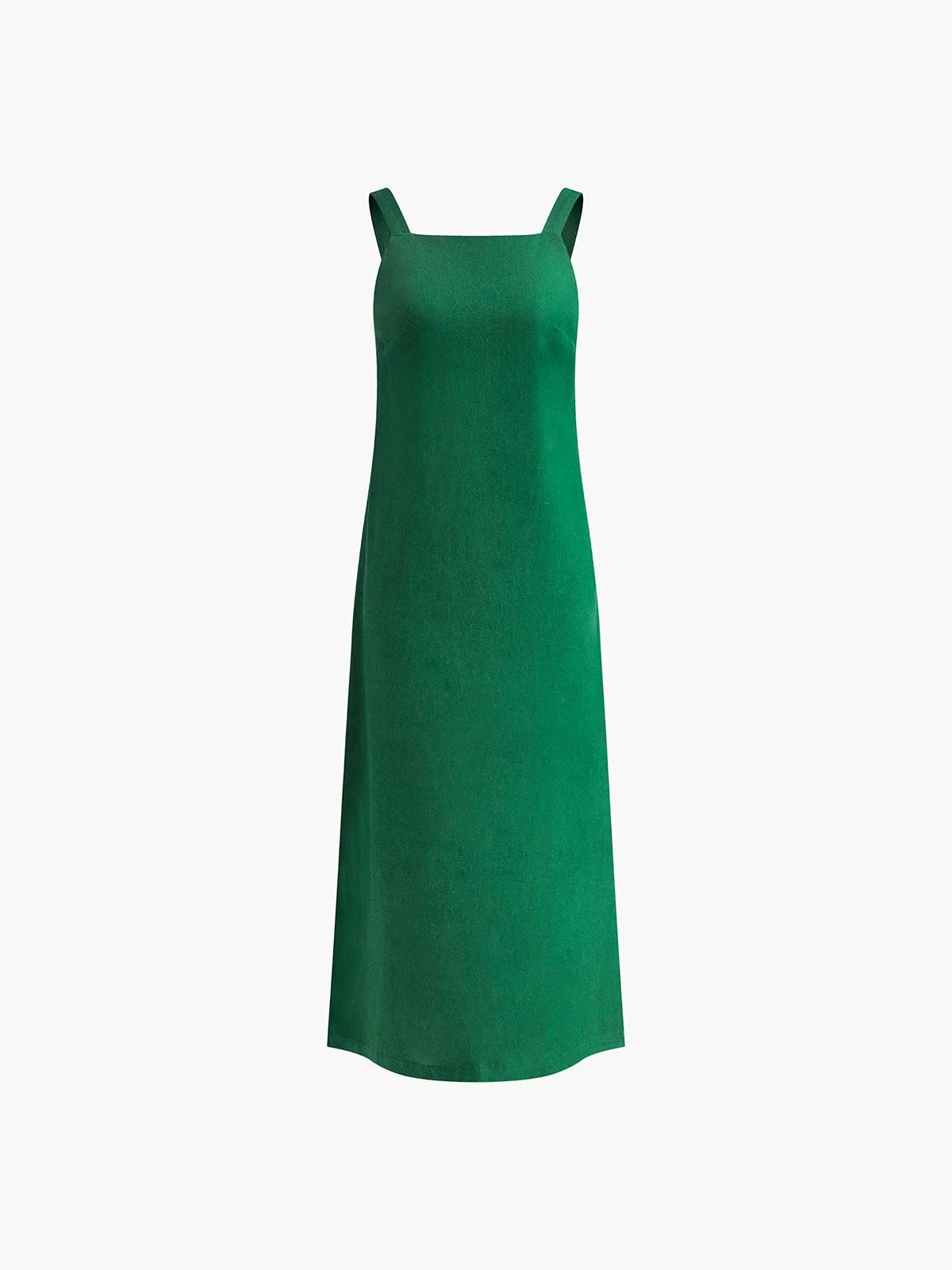 Robe Midi Femme Évasée Sans Manches Fente Estivale 1 Coloris | ROBEMODE