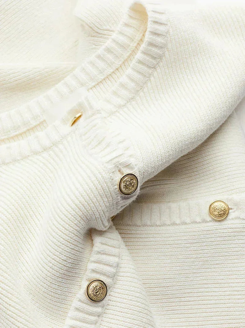 Robe Courte Côtelée Boutons Frontaux 2 Coloris | ROBEMODE
