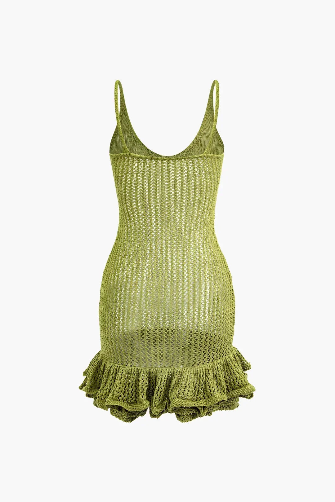 Robe courte femme en tricot avec volants texturés | Coupe féminine + Style élégant + Facile à accessoiriser – ROBEMODE