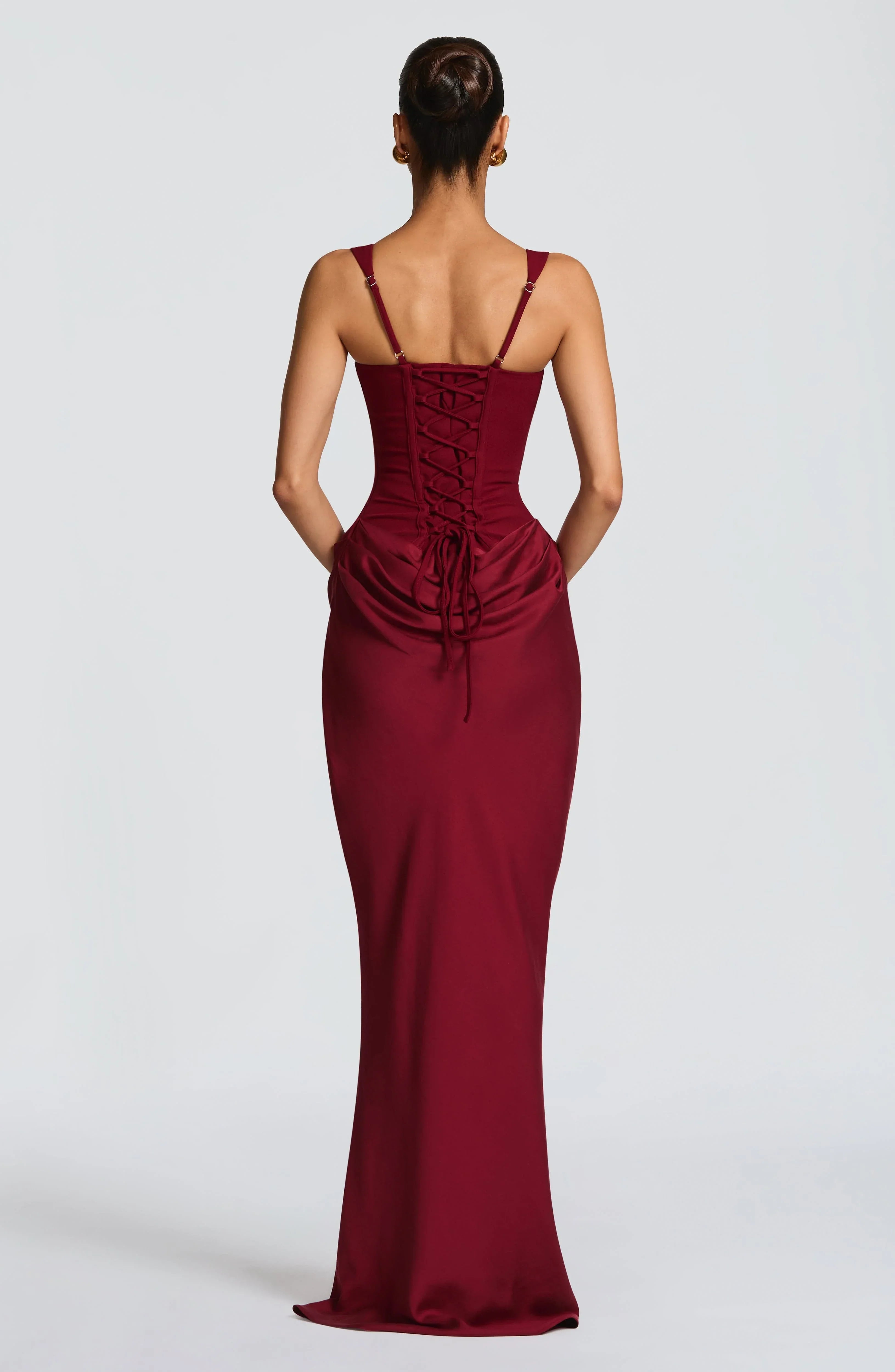 Robe Longue Moulante Dos Nu 4 Coloris Soirée | ROBEMODE