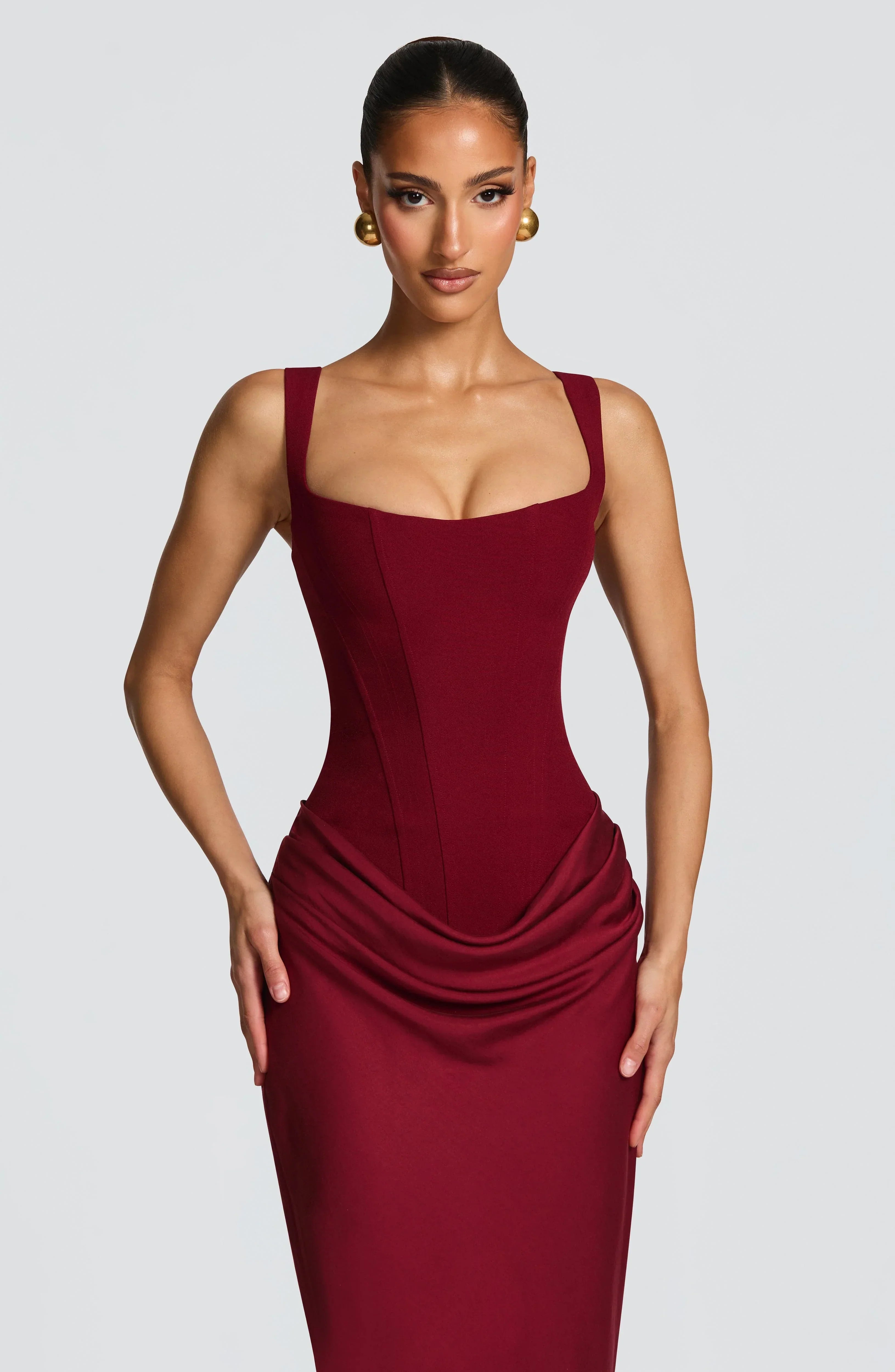 Robe Longue Moulante Dos Nu 4 Coloris Soirée | ROBEMODE