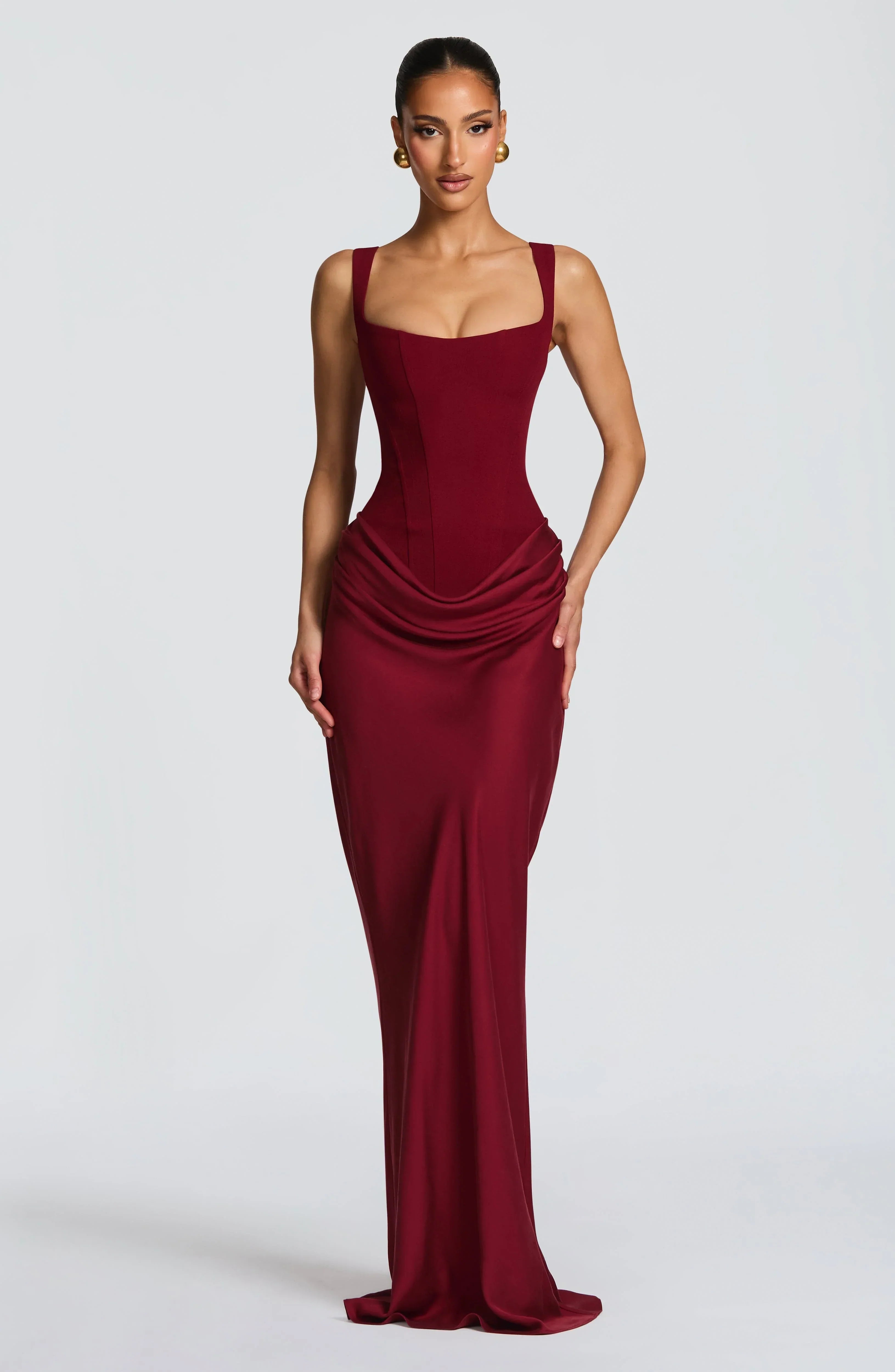 Robe Longue Moulante Dos Nu 4 Coloris Soirée | ROBEMODE
